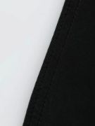 Baskılı Oversize Bisiklet Yaka T-shirt - Siyah resmi